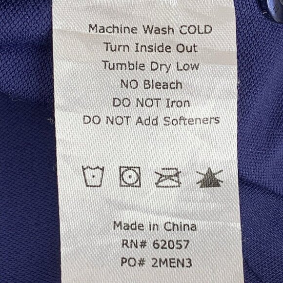 San Soleil Long Sleeve Polo Shirt Performance Fabric UV 50 Sun Protect Cooling - Picture 5 of 10